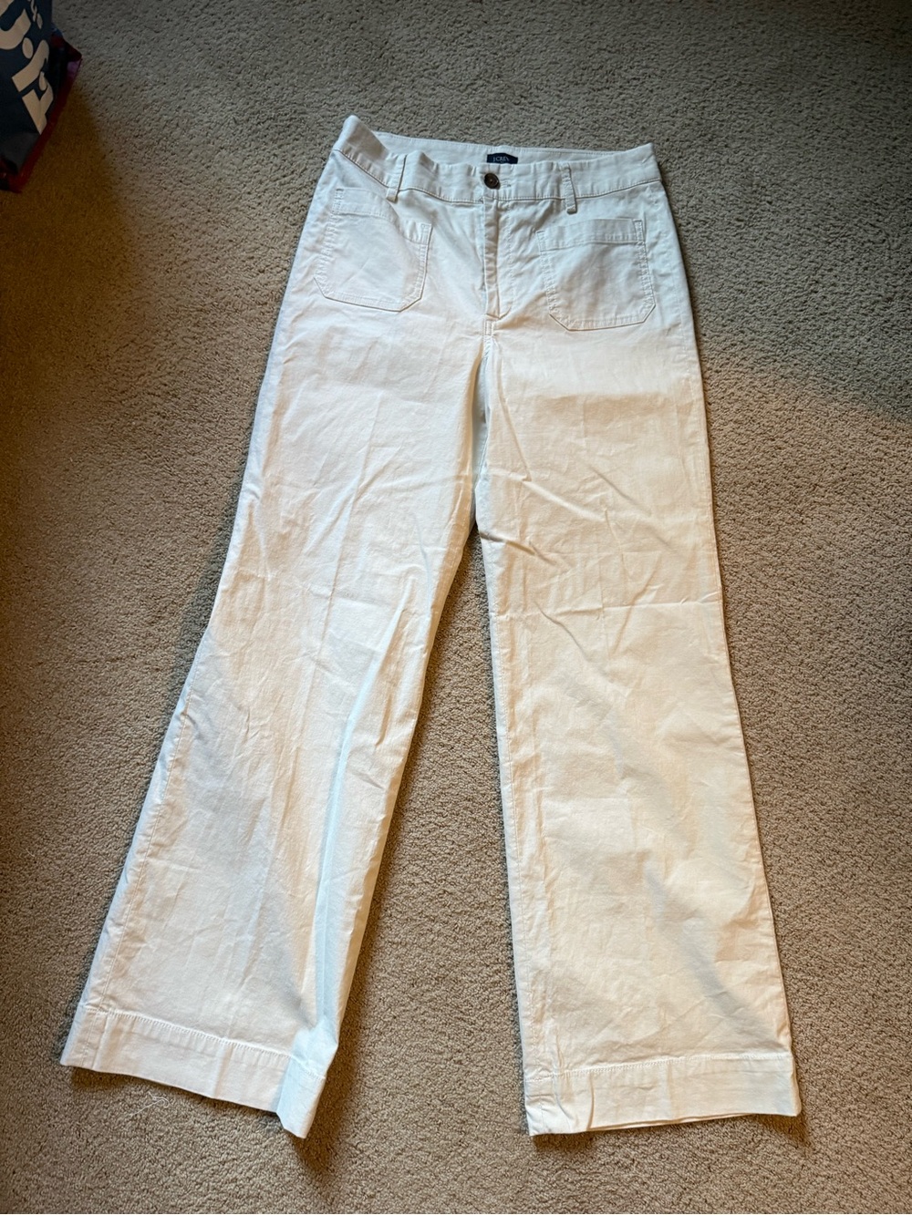 J. Crew Lizzie Wide-Leg Jeans